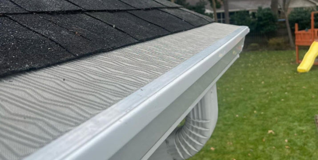 seamless gutter installation