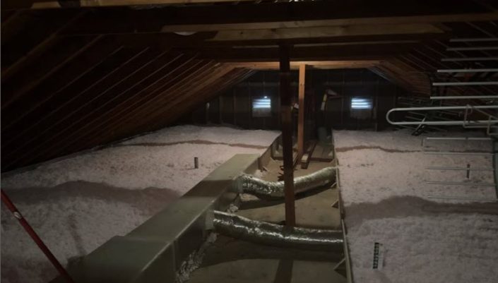 Owens Corning Attic Insulation Installation