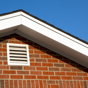 Gable Vent on brick home