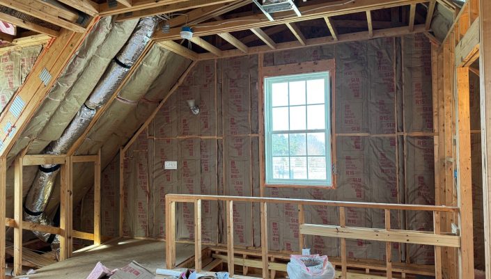 wall insulation installation